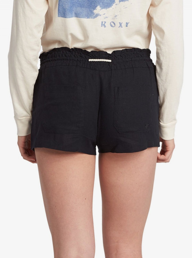 Roxy Oceanside Elastic Waist Shorts | 85419-JUVB