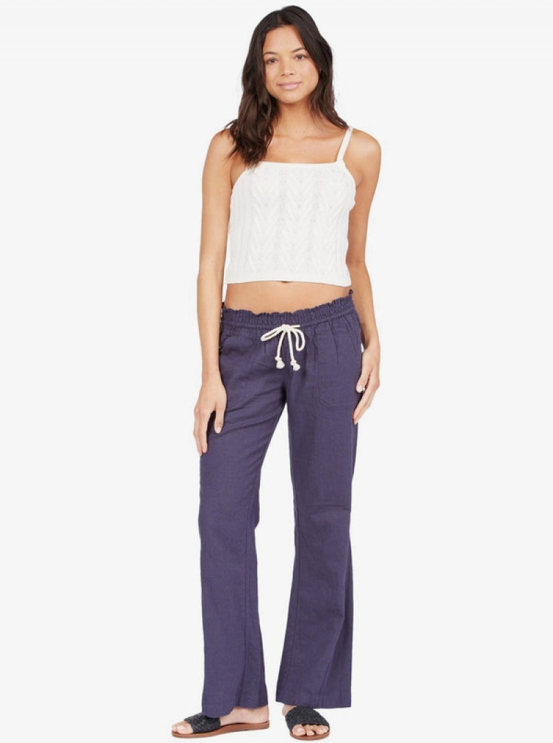 Roxy Oceanside Flared Pants | 58306-FGNU