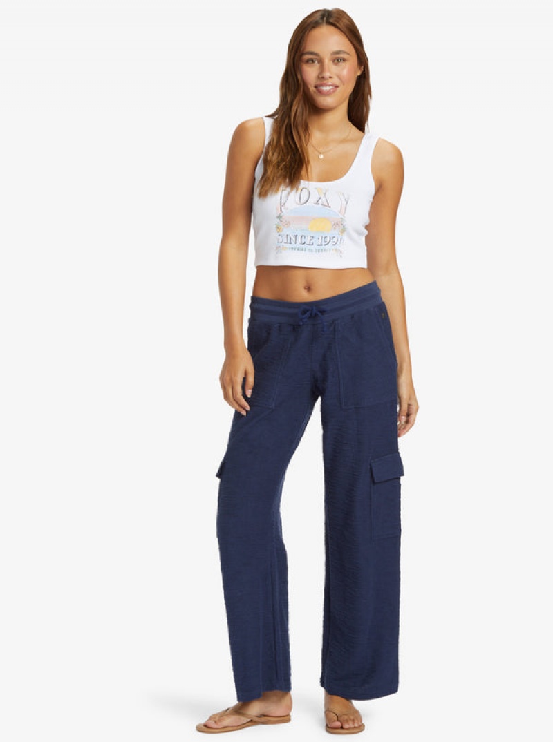 Roxy Off The Hook Cargo Sweat Pants | 41053-SWFJ