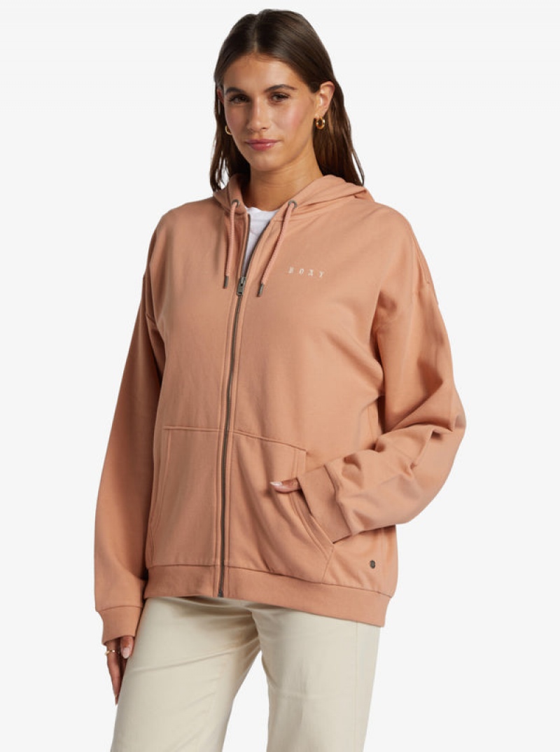 Roxy Oversized Evening Hike Hoodie | 86302-FVGQ