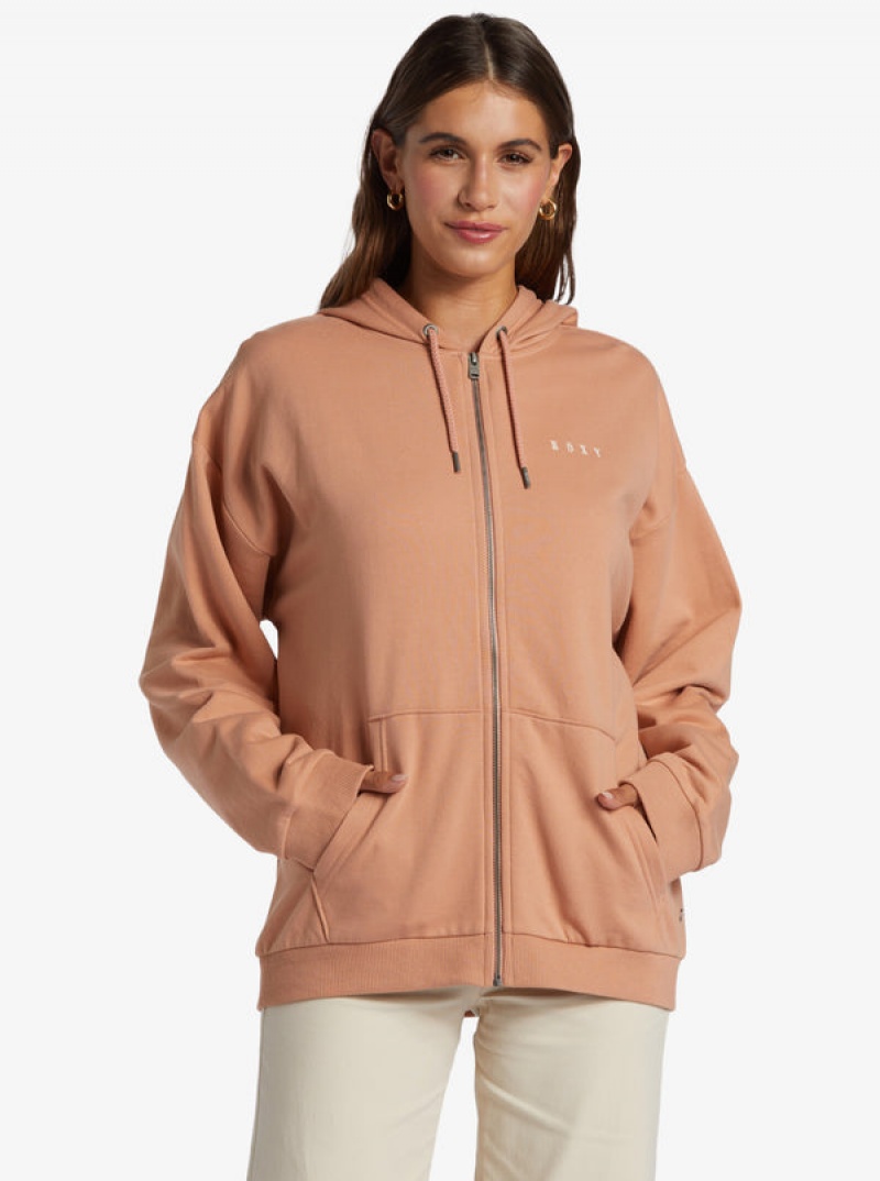 Roxy Oversized Evening Hike Hoodie | 86302-FVGQ