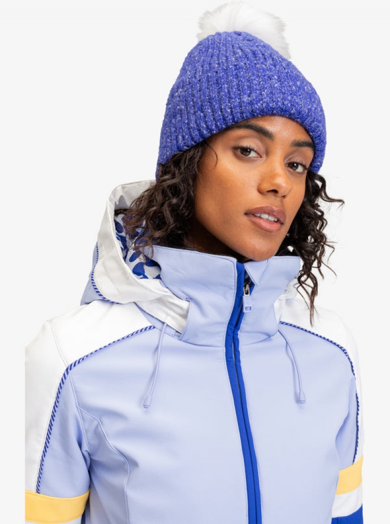 Roxy Peak Chic Technical Softshell Snowboard Jackets | 04675-QMNZ