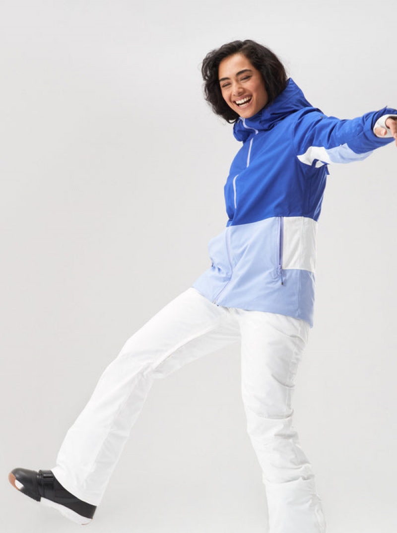 Roxy Peakside Technical Snowboard Jackets | 79658-PIYW