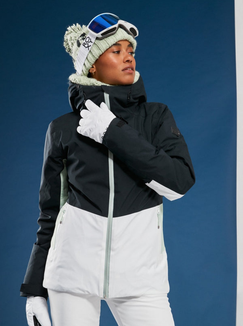 Roxy Peakside Technical Snowboard Jackets | 17346-WNZV