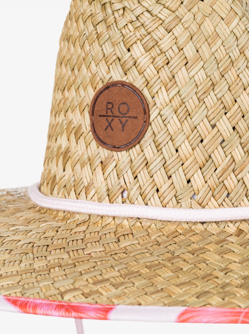 Roxy Pina To My Colada Printed Sun Hats | 78953-VFIX