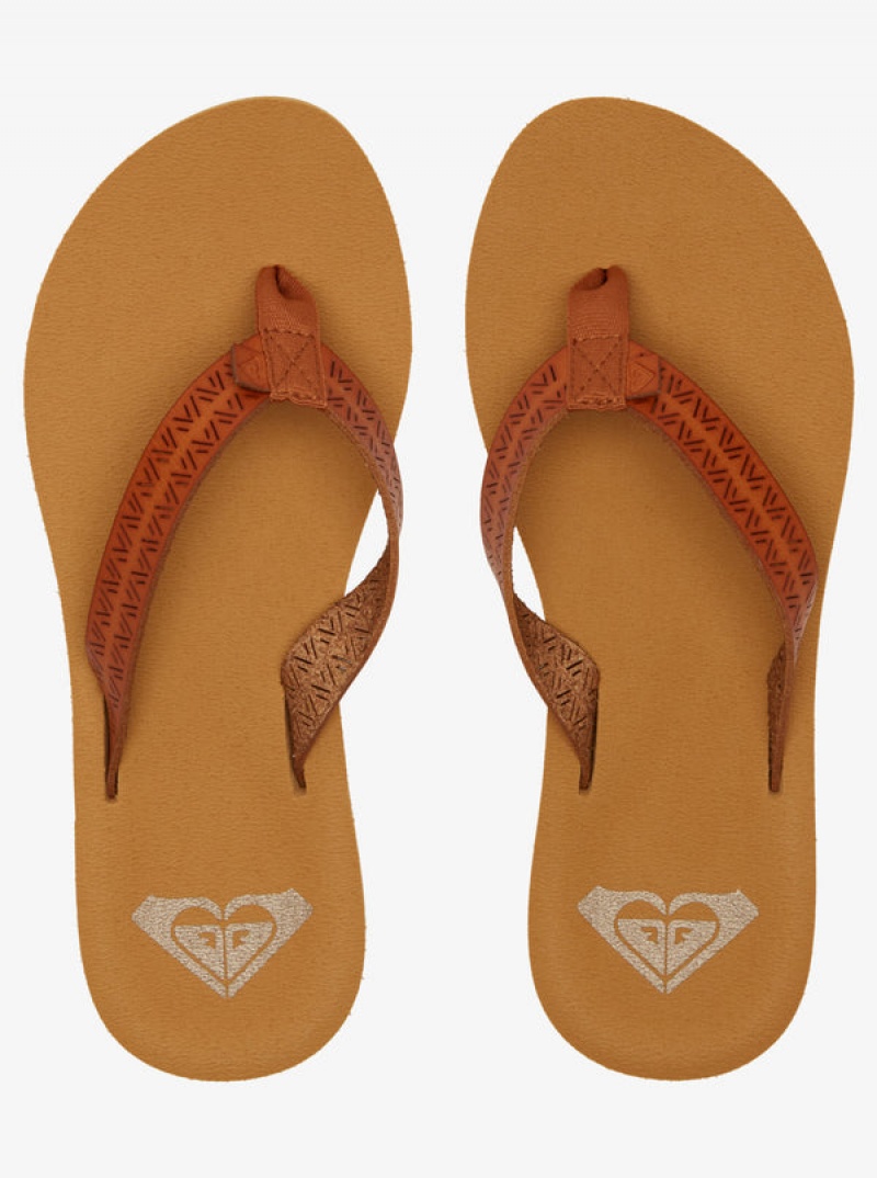 Roxy Porto Motif Sandals | 64508-YFZJ