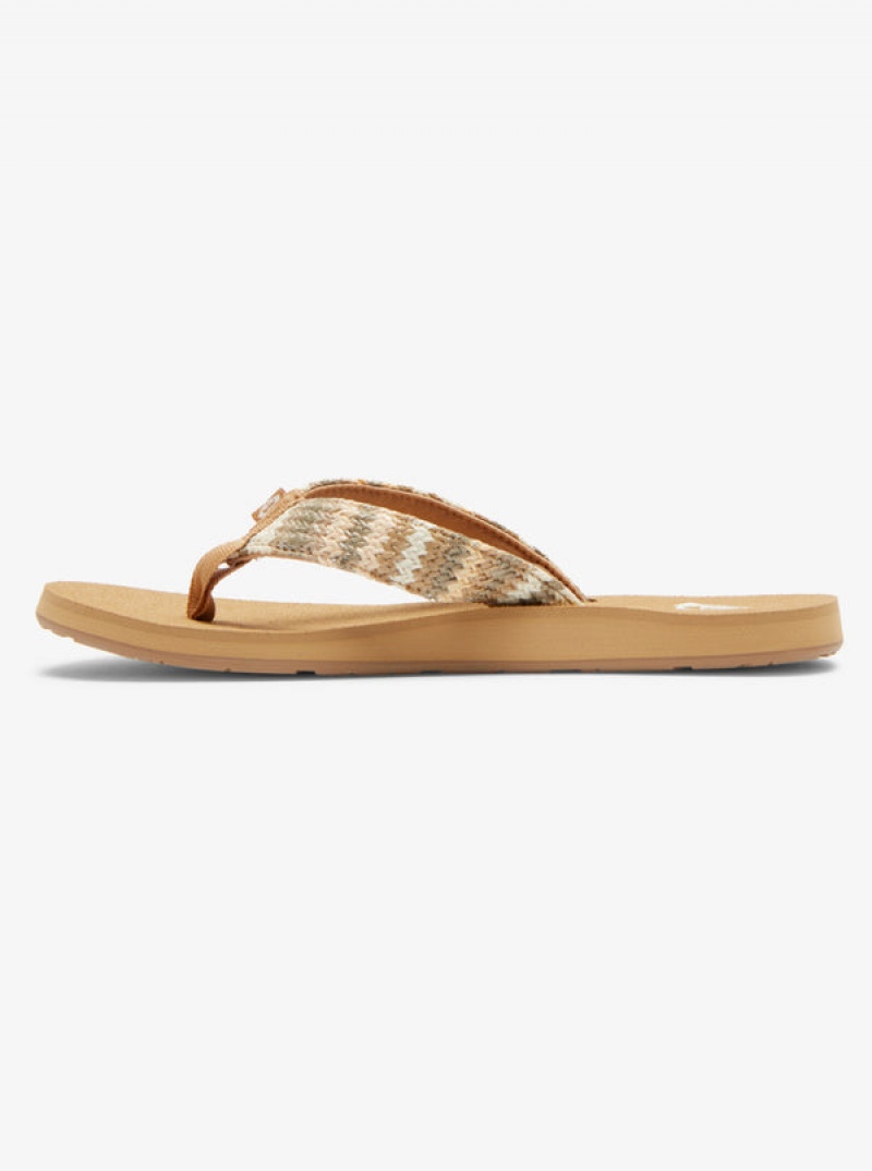 Roxy Porto Raffia Sandals | 86472-OFAD