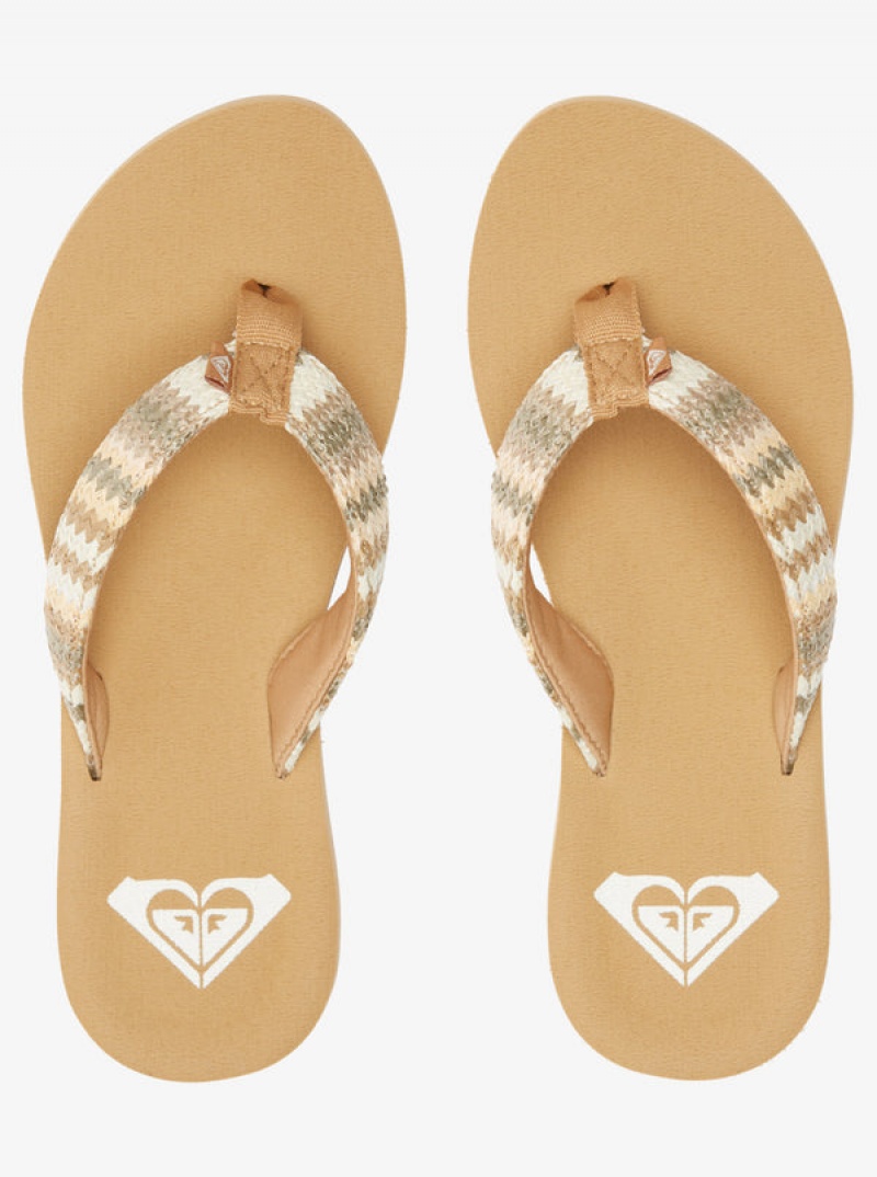 Roxy Porto Raffia Sandals | 86472-OFAD