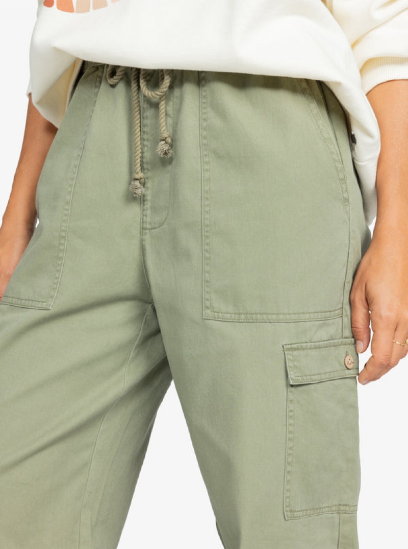 Roxy Precious High Waist Cargo Pants | 58014-BPSF