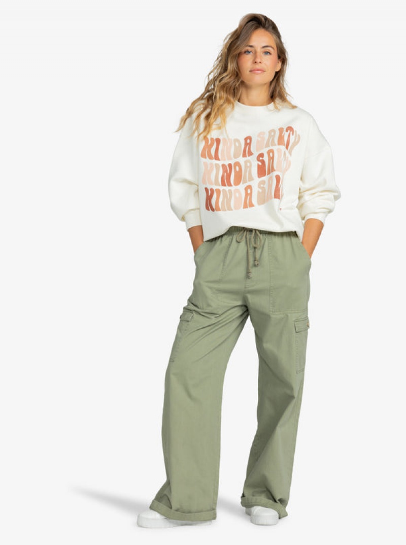 Roxy Precious High Waist Cargo Pants | 58014-BPSF