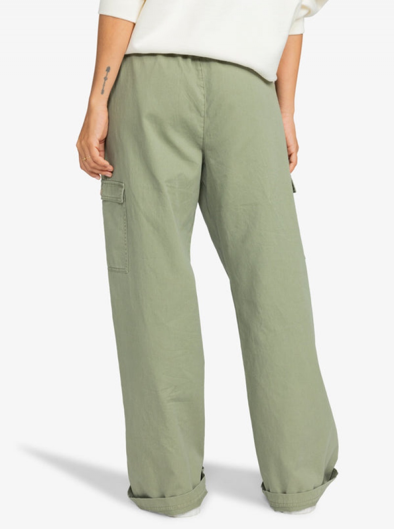 Roxy Precious High Waist Cargo Pants | 58014-BPSF