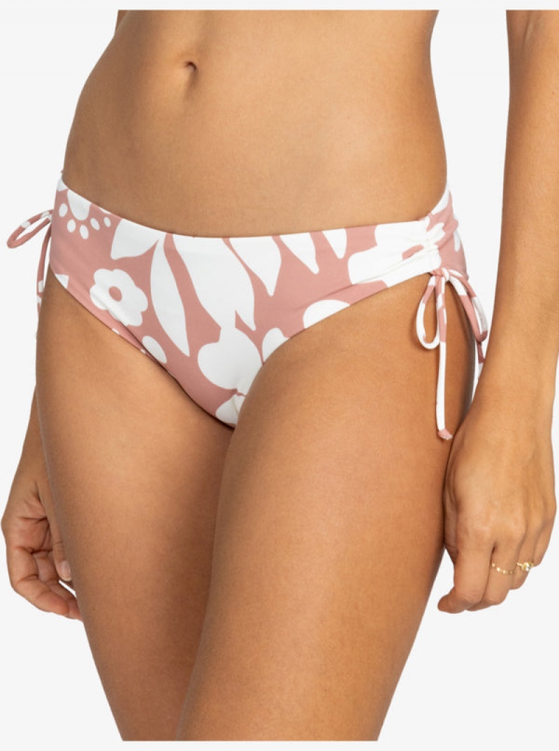 Roxy Printed Beach Classics Hipster Bikini Bottoms | 51984-RVFE