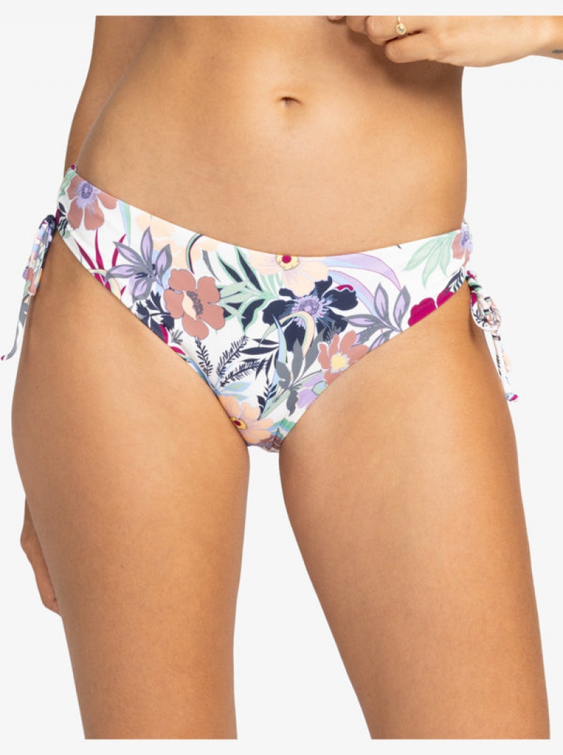 Roxy Printed Beach Classics Hipster Bikini Bottoms | 68931-XOLZ