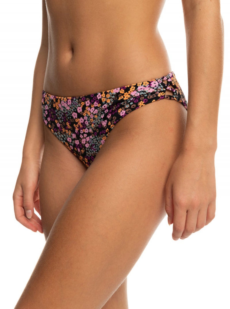 Roxy Printed Beach Classics Hipster Bikini Bottoms | 17236-JSLD