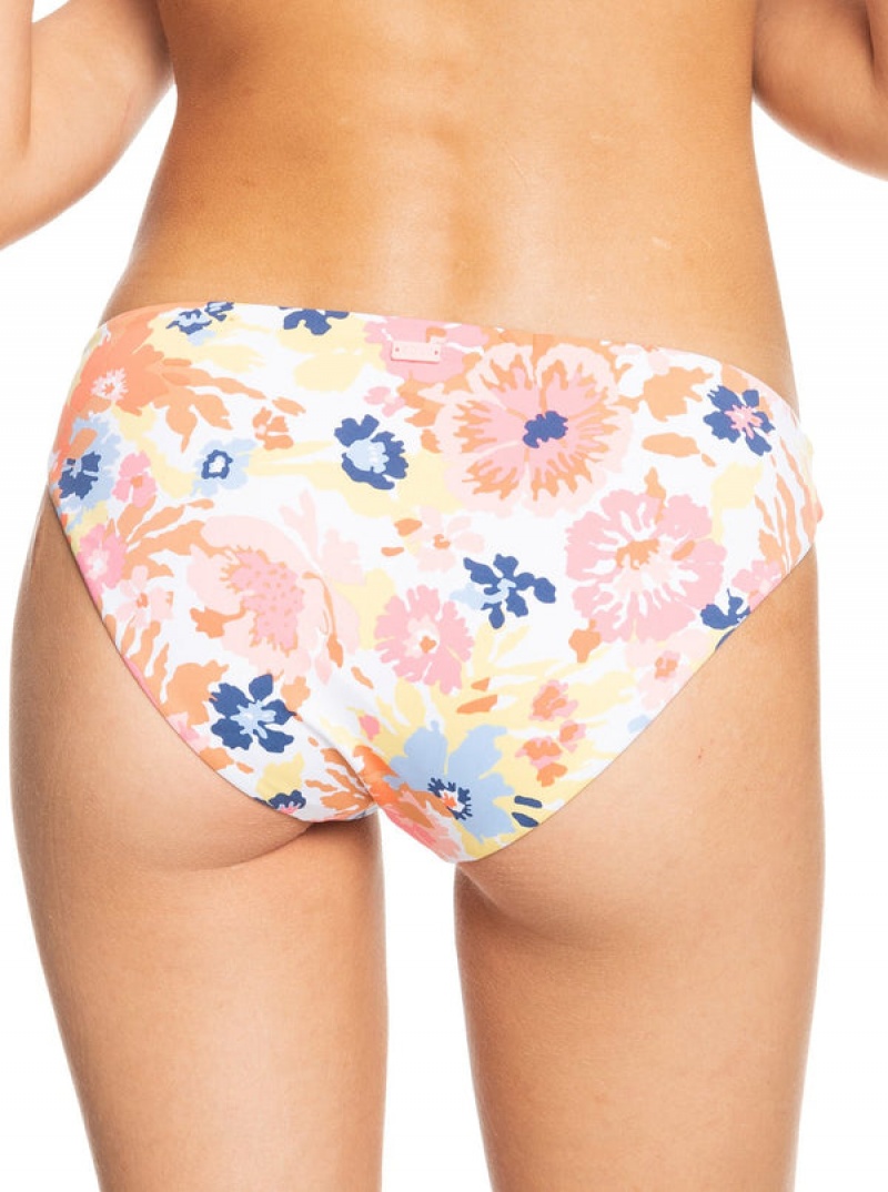 Roxy Printed Beach Classics Hipster Bikini Bottoms | 62489-KVNW