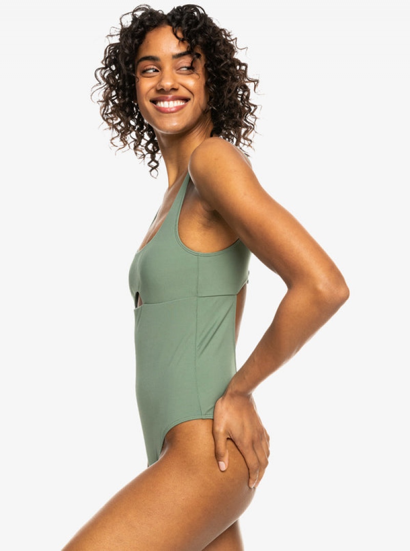 Roxy Pro The Double Line One-Piece Swimsuits | 07369-XTJN