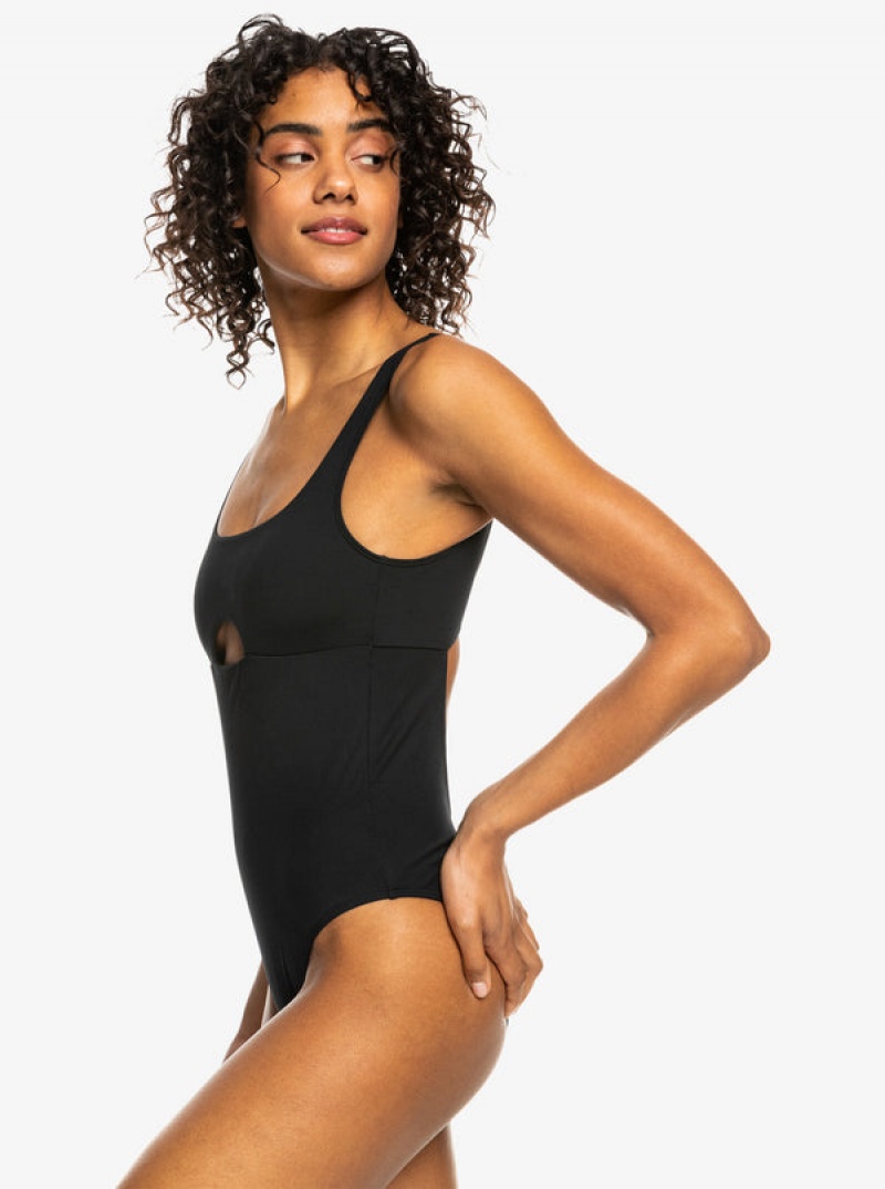 Roxy Pro The Double Line One-Piece Swimsuits | 80356-CIFT