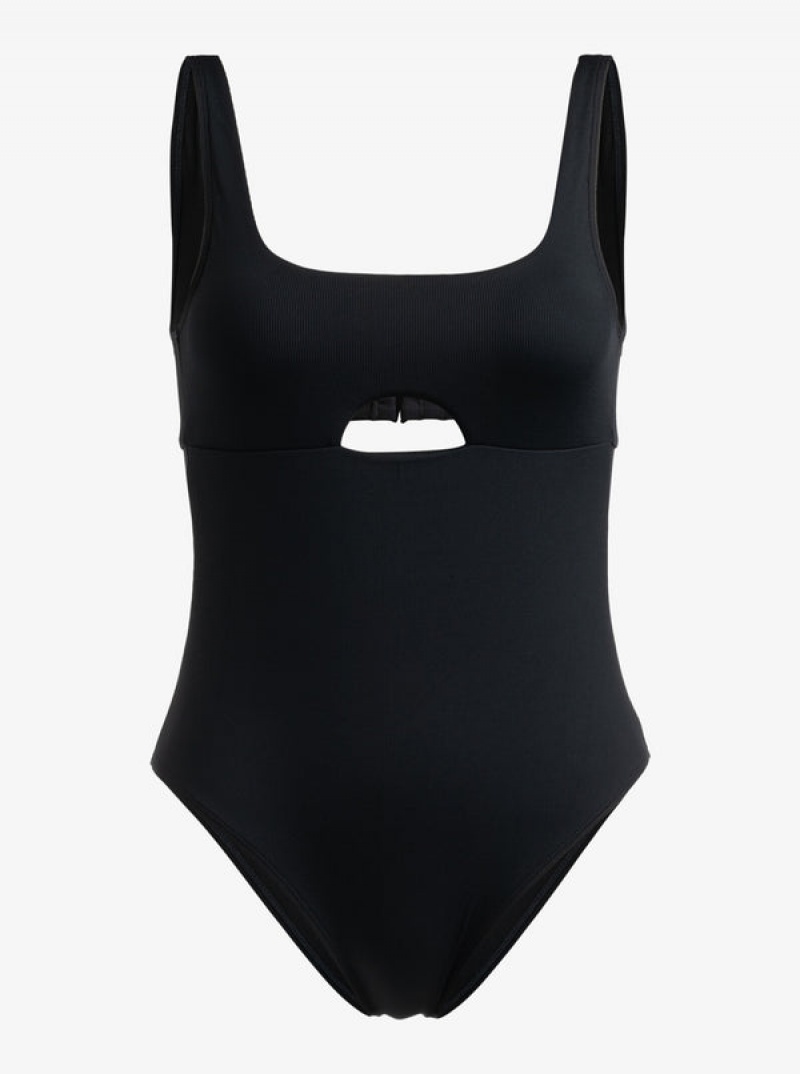 Roxy Pro The Double Line One-Piece Swimsuits | 80356-CIFT