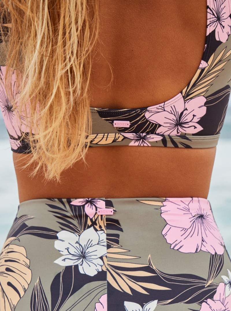 Roxy Pro The Pop Up Bikini Tops | 81942-HQBJ