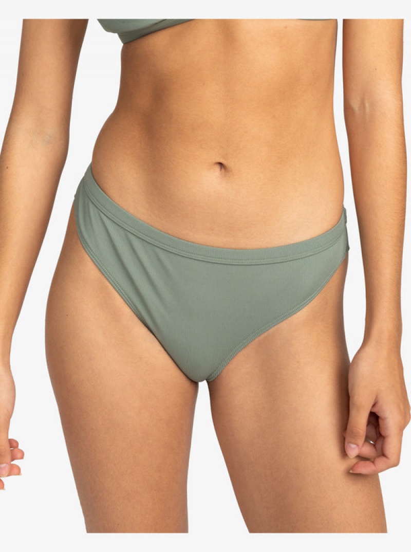 Roxy Pro The Snap Turn Cheeky Bikini Bottoms | 35419-RIQJ