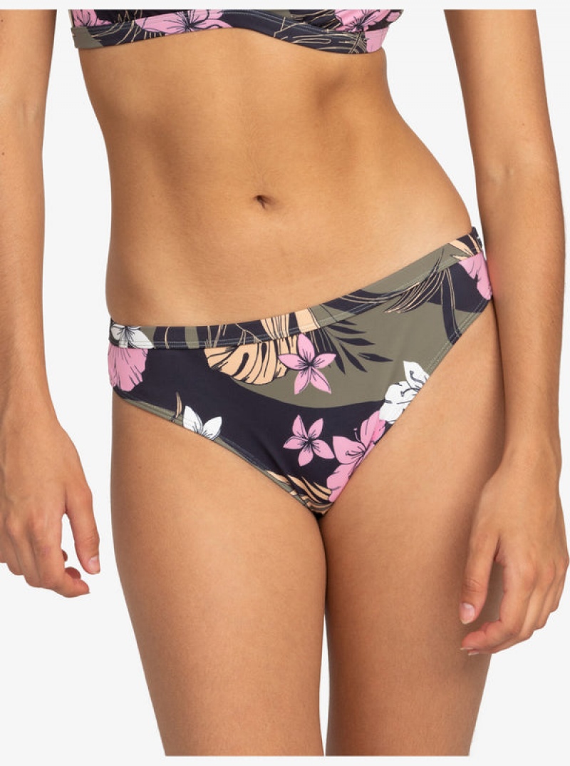 Roxy Pro The Snap Turn Cheeky Bikini Bottoms | 41698-RYBG