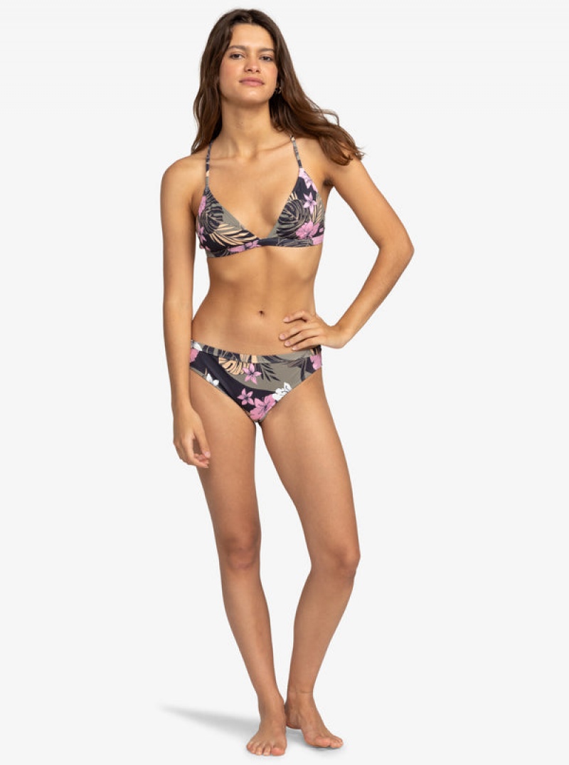 Roxy Pro The Snap Turn Cheeky Bikini Bottoms | 41698-RYBG