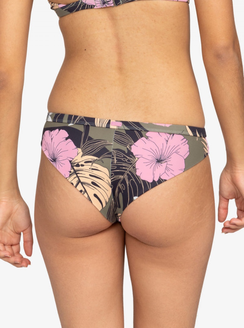 Roxy Pro The Snap Turn Cheeky Bikini Bottoms | 41698-RYBG