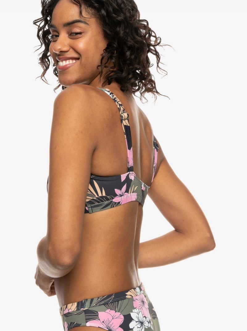 Roxy Pro The Tilt Shift Bra Bikini Tops | 90126-JGMV