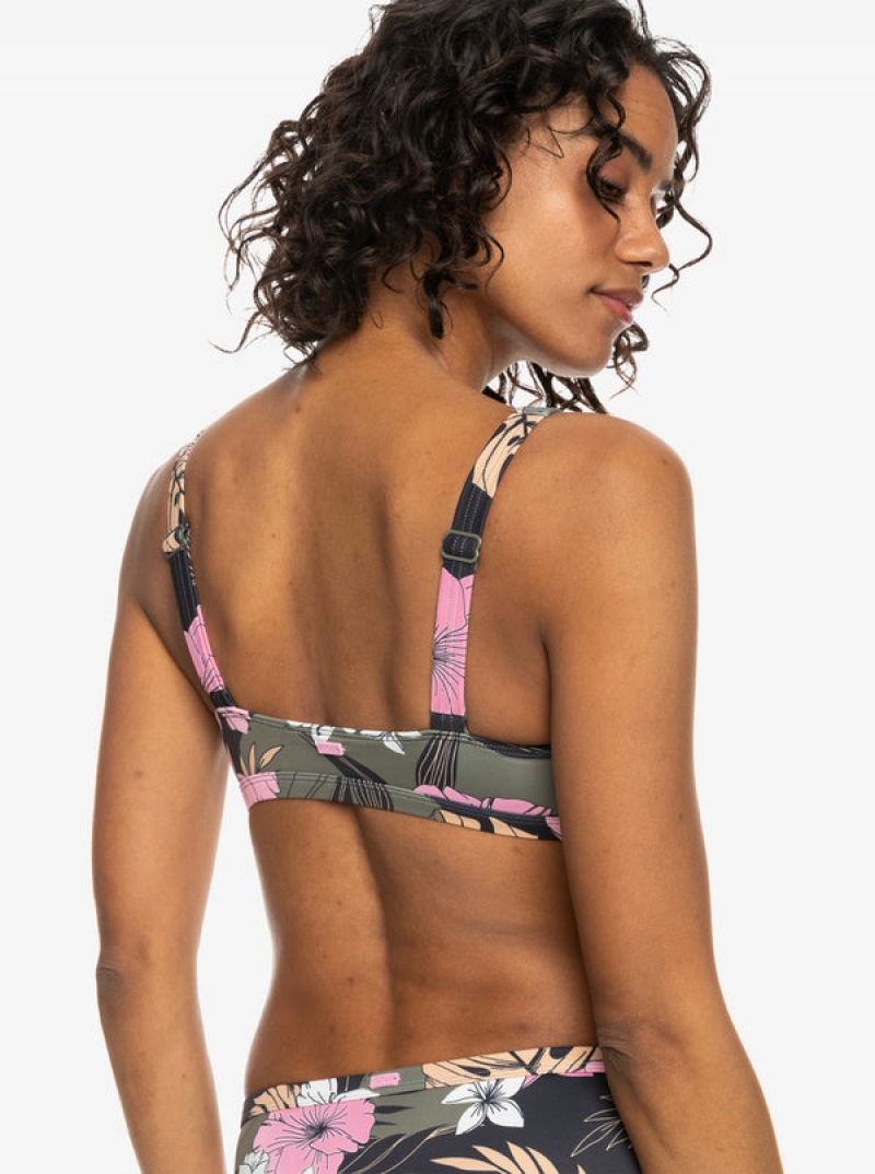 Roxy Pro The Tilt Shift Bra Bikini Tops | 90126-JGMV