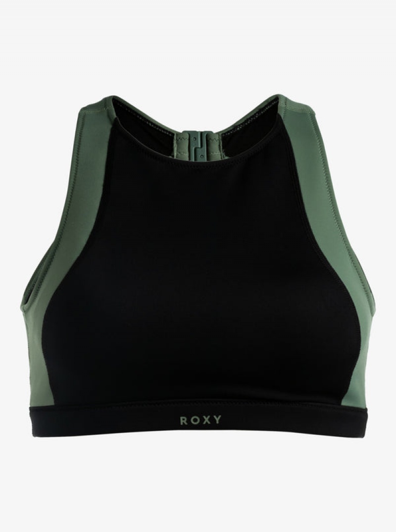 Roxy Pro Wave Bikini Tops | 02538-EVUL