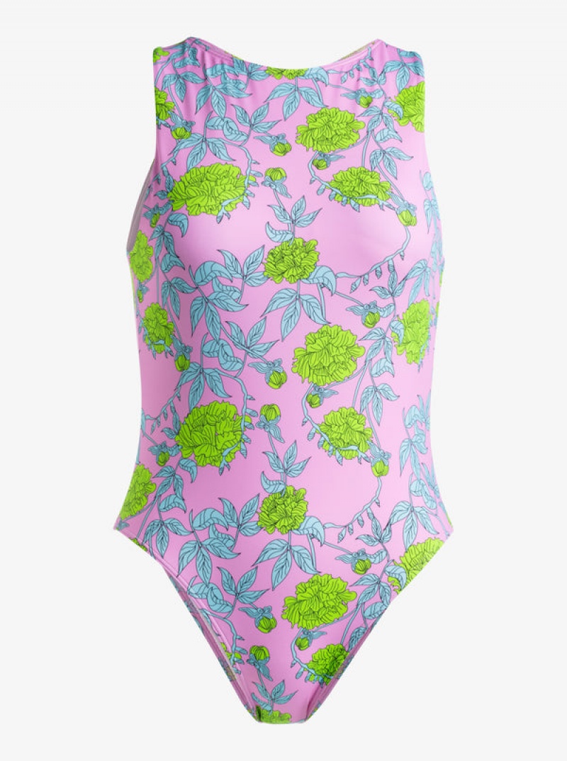 Roxy ROWLEY One-Piece Swimsuits | 20743-JDMP