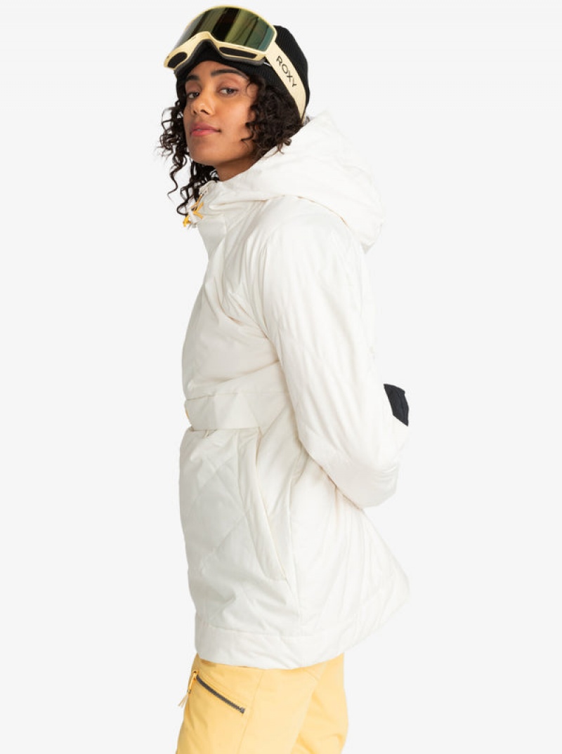 Roxy Radiant Lines Overhead Technical Snowboard Jackets | 36815-VRDI