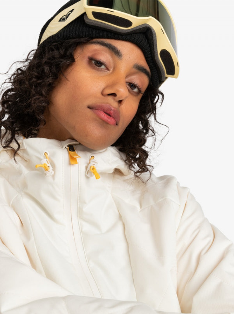 Roxy Radiant Lines Overhead Technical Snowboard Jackets | 36815-VRDI