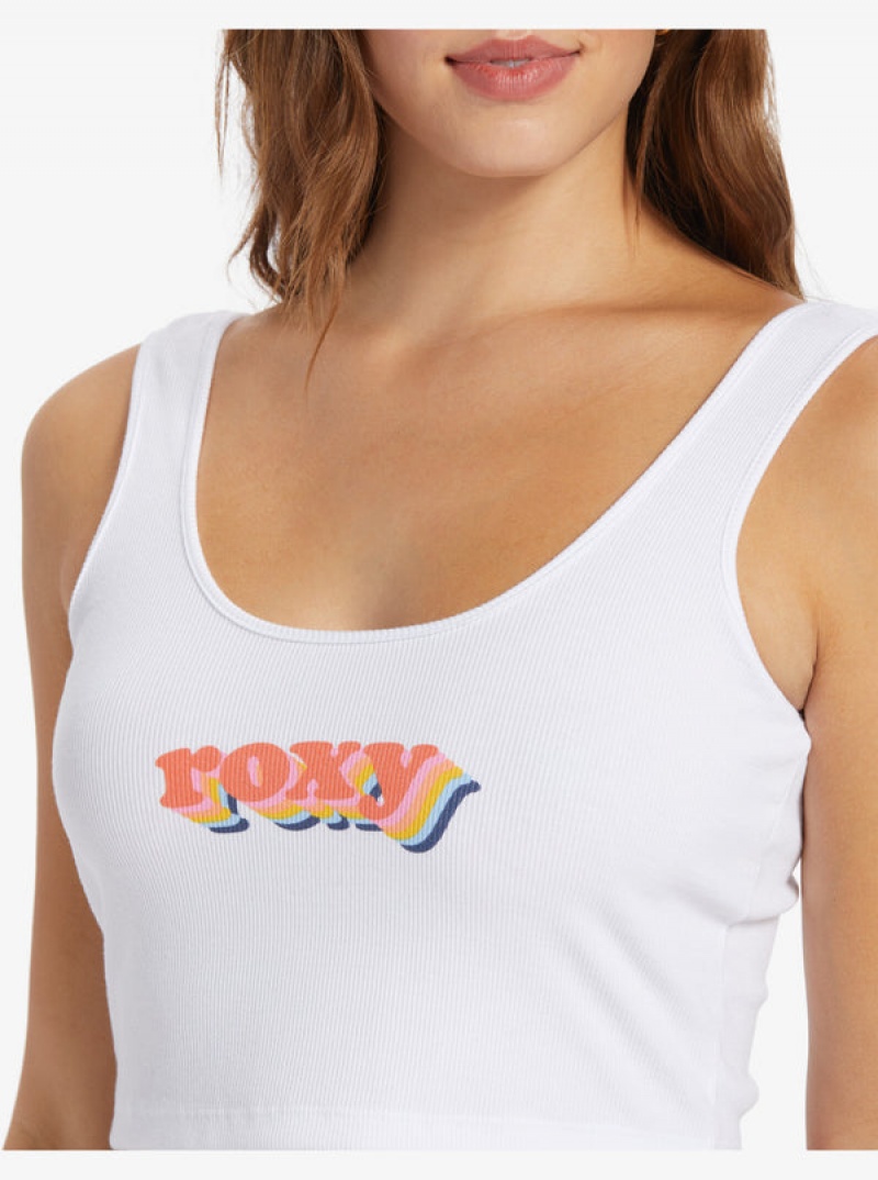 Roxy Retro Stack Tanks | 86302-RMQN