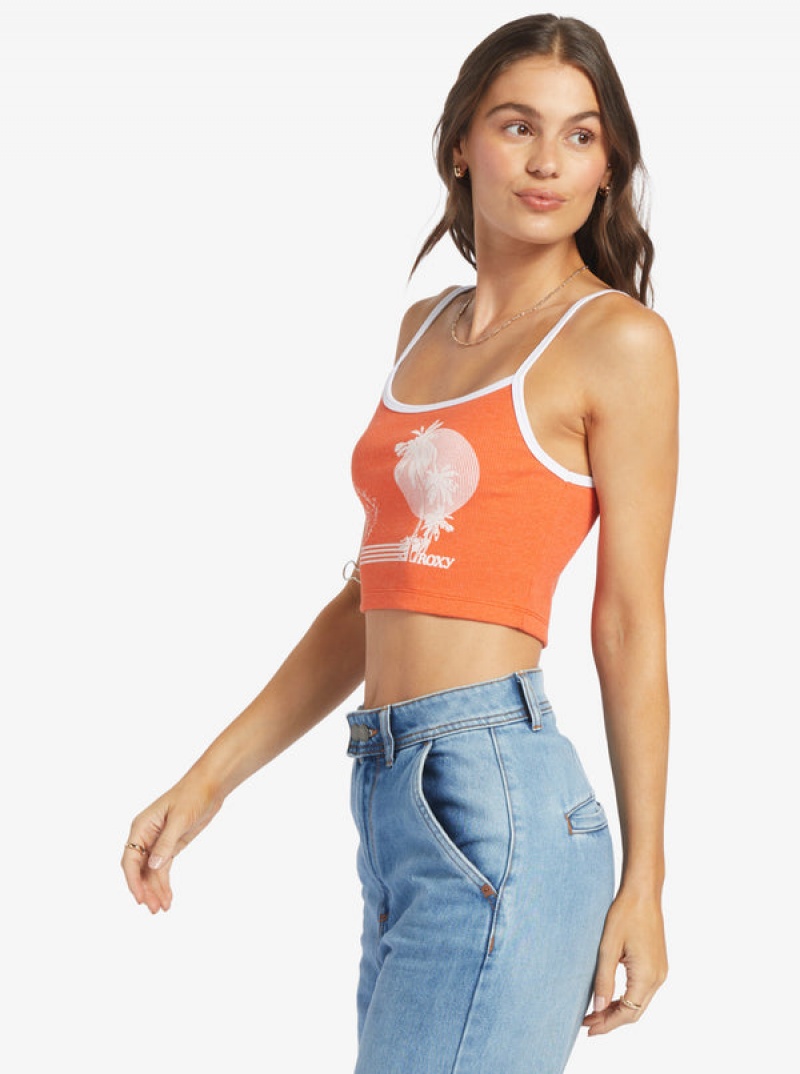 Roxy Retro Surf Sleeveless Muscle Tops | 90263-XURY