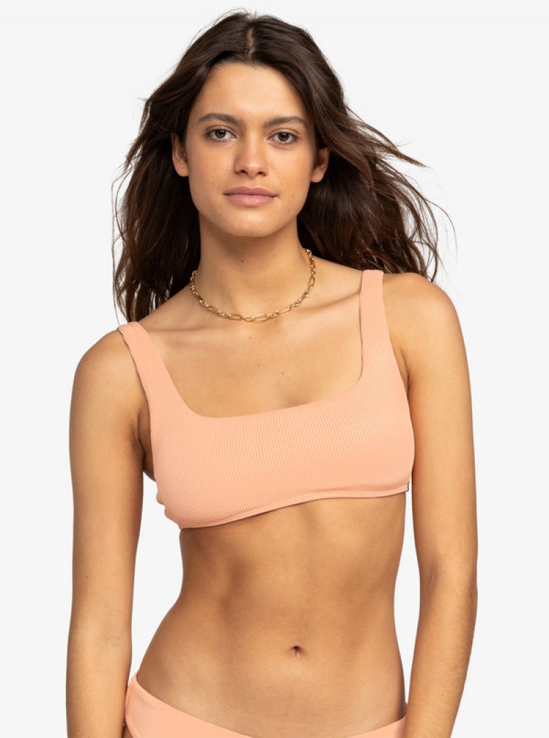 Roxy Rib Love The Glassy Bikini Tops | 18970-ORAB