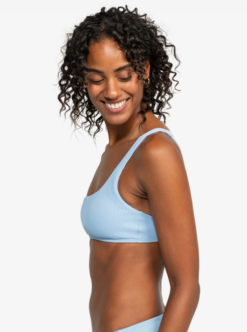 Roxy Rib Love The Glassy Bikini Tops | 72109-IXDW