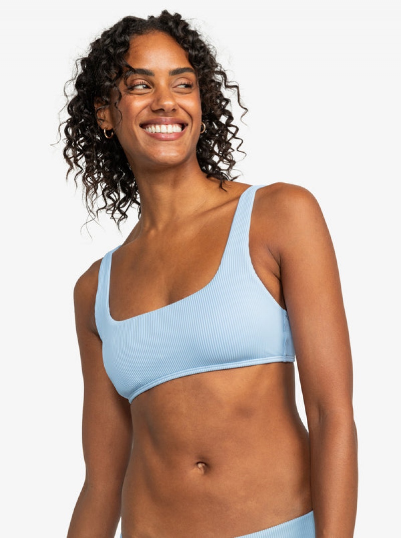 Roxy Rib Love The Glassy Bikini Tops | 72109-IXDW