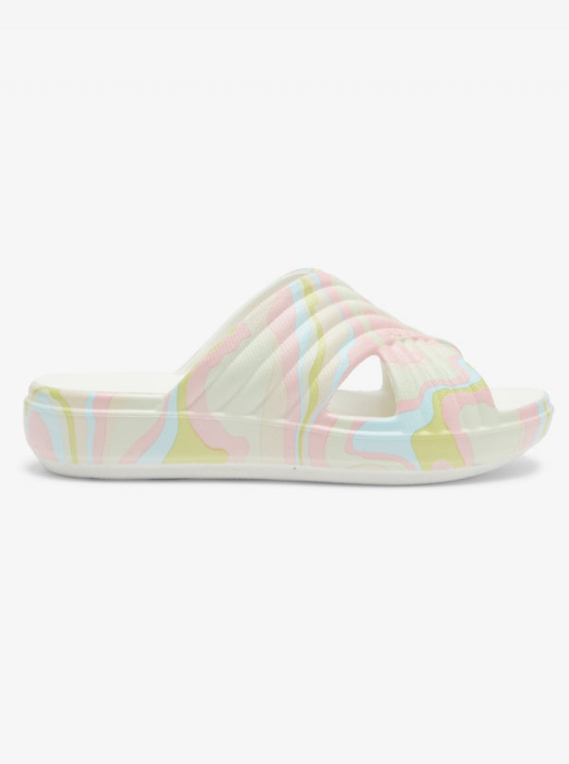 Roxy Rivie Print Sandals | 75962-TEXQ