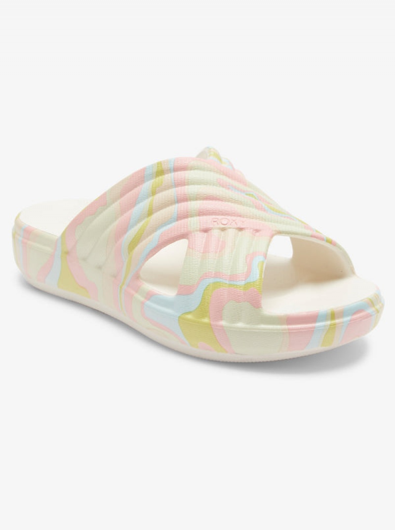 Roxy Rivie Print Sandals | 75962-TEXQ