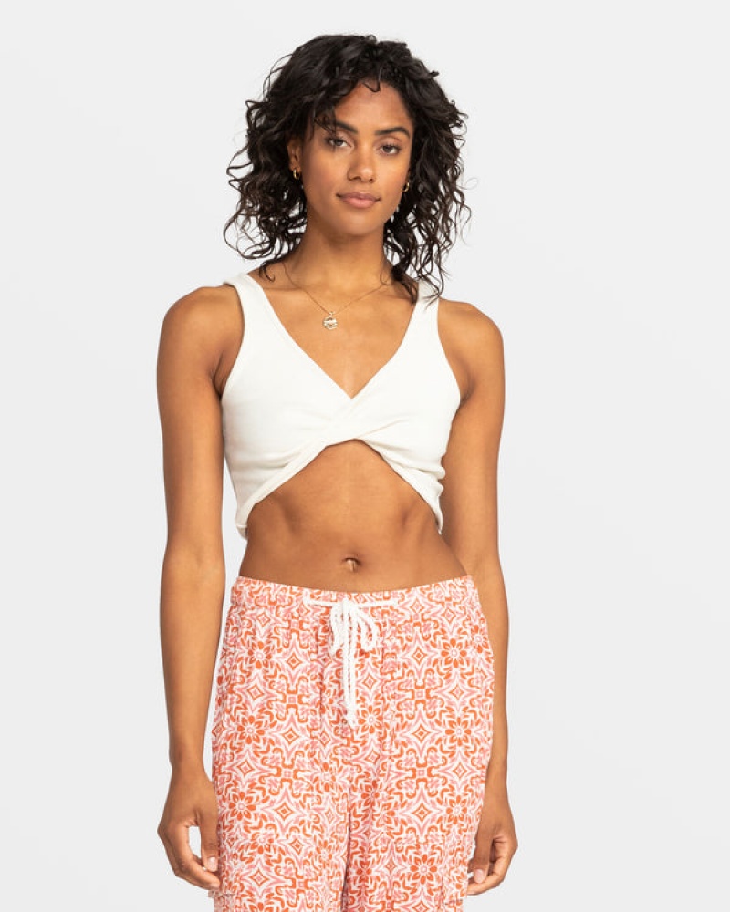 Roxy Riviera Cropped Tanks | 50164-ZOLE