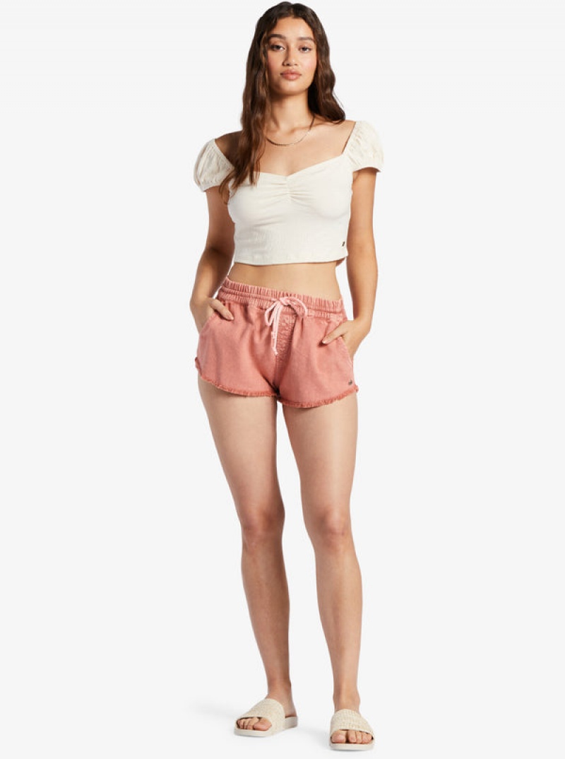 Roxy Scenic Route Elastic Waist Shorts | 43025-UJYX