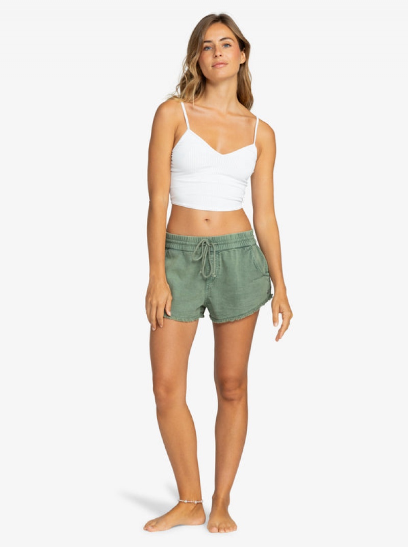 Roxy Scenic Route Elastic Waist Shorts | 94301-NOGA