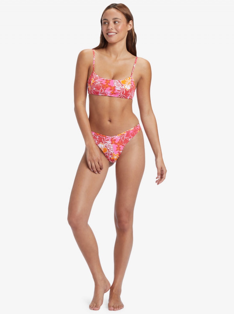 Roxy Sea Spray Cheeky Bikini Bottoms | 57183-EPAR