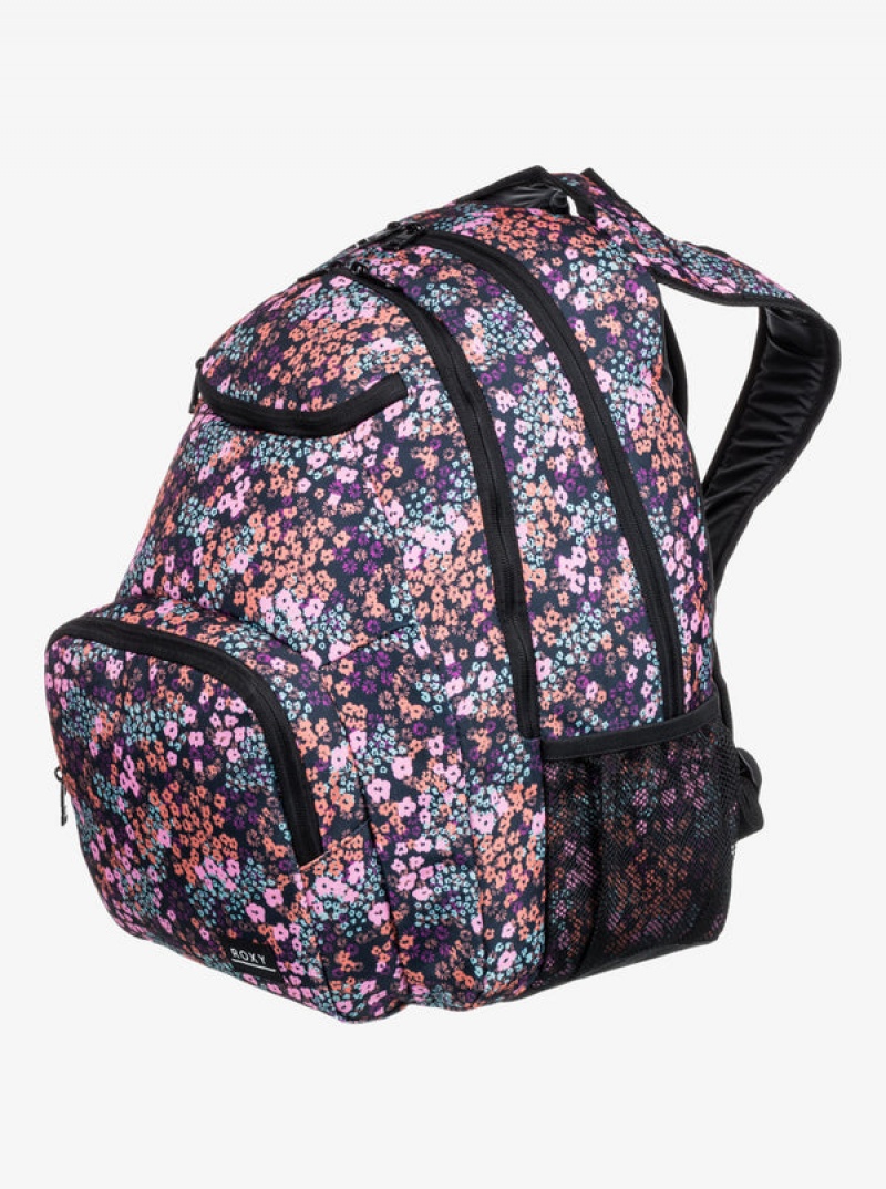 Roxy Shadow Swell Printed 24L Medium Backpacks | 53614-EAUB