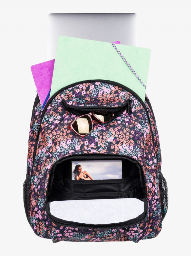 Roxy Shadow Swell Printed 24L Medium Backpacks | 53614-EAUB