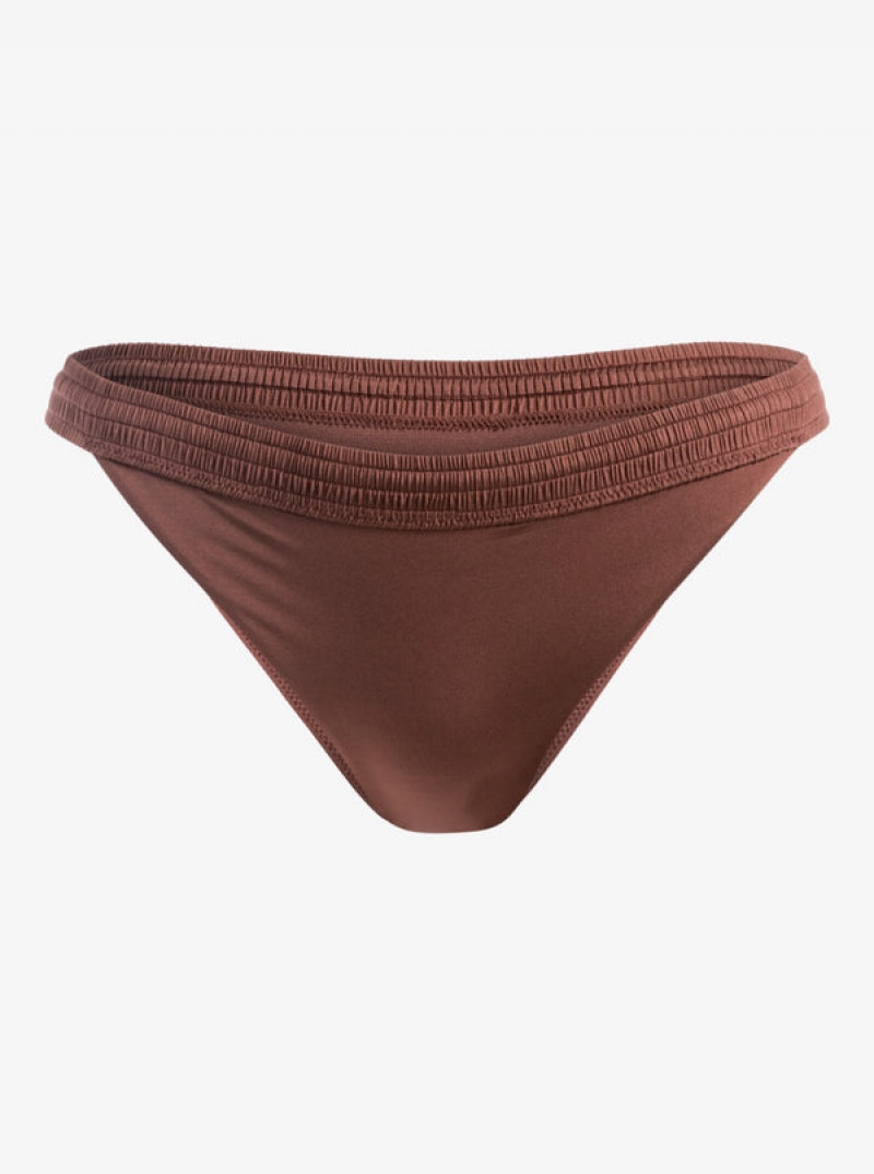 Roxy Silky Island Banded Bikini Bottoms | 63075-WUTK