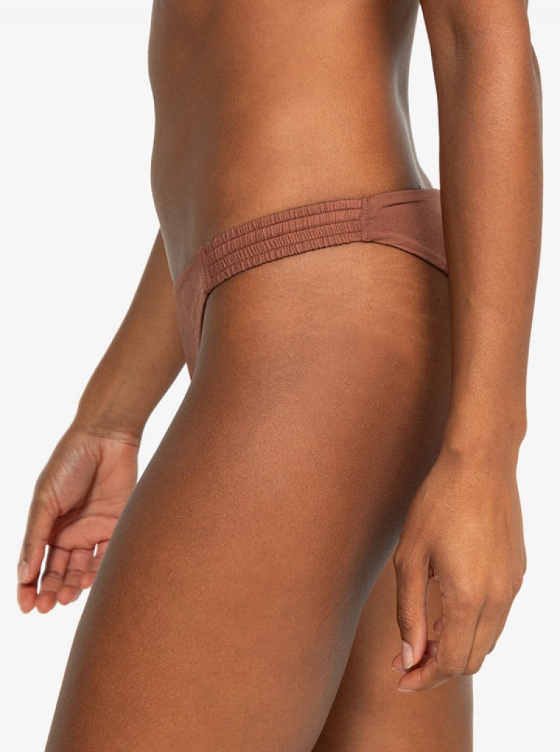 Roxy Silky Island Cheeky Bikini Bottoms | 54719-DSXR