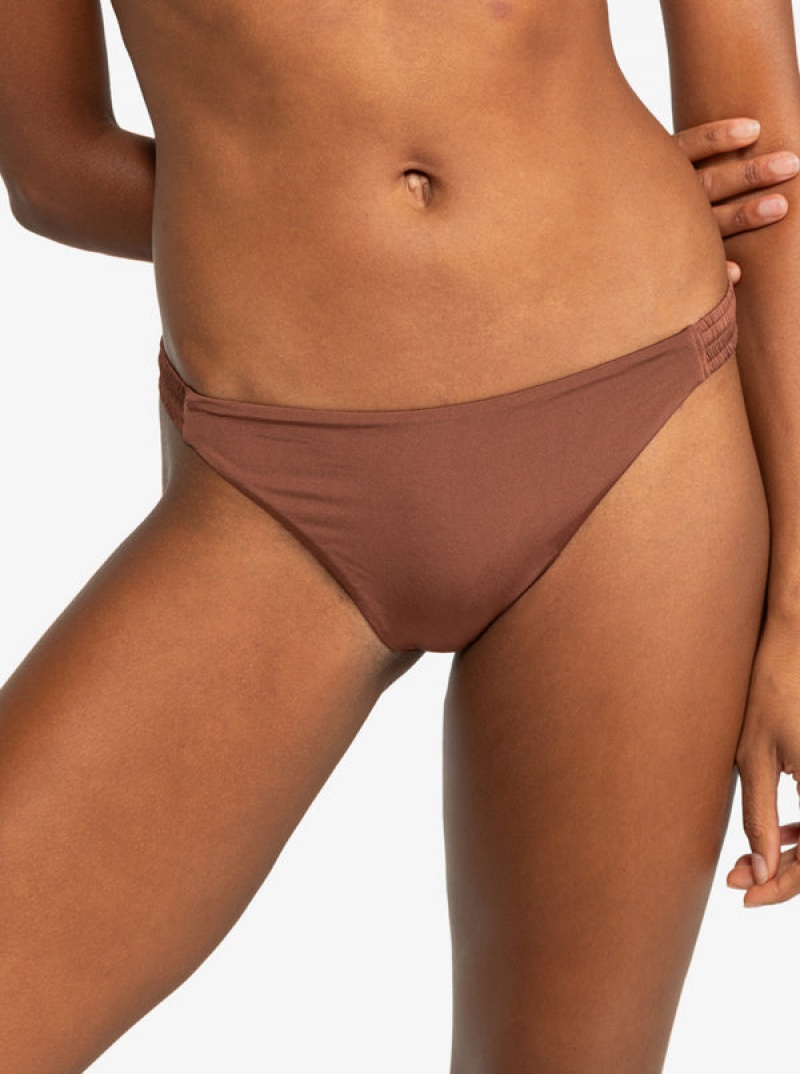 Roxy Silky Island Cheeky Bikini Bottoms | 54719-DSXR