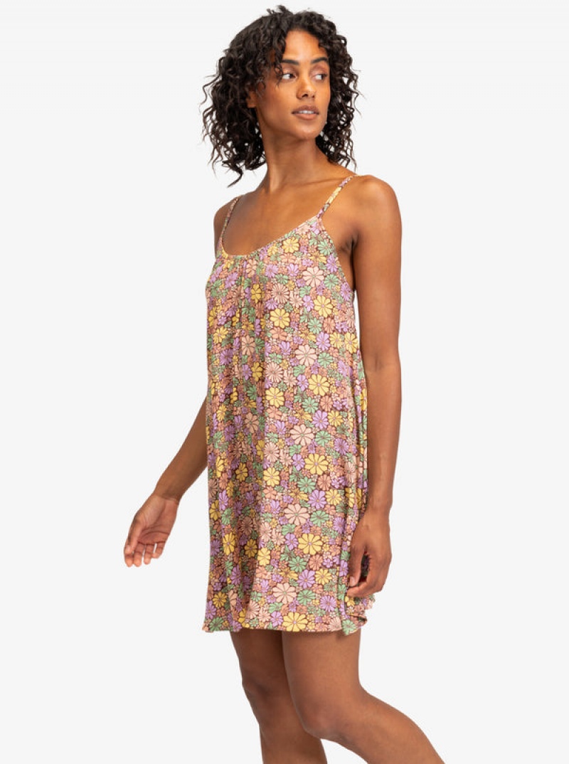 Roxy Spring Adventure Printed Dress | 58079-URJN